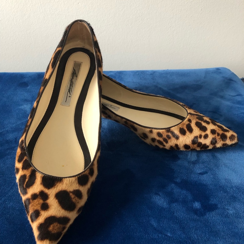 Brian Atwood Ponyhair flats